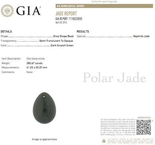 Polar Jade Drilled Egg Made of Genuine Nephrite Jade – Small (35×25mm), Natural Stone for Wellness Training & Meditation Crystal Healing