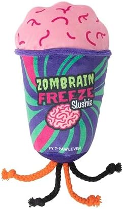 Fuzzyard Halloween Rope Crinkle Cat Toy (Zombrain Freeze Slushie)