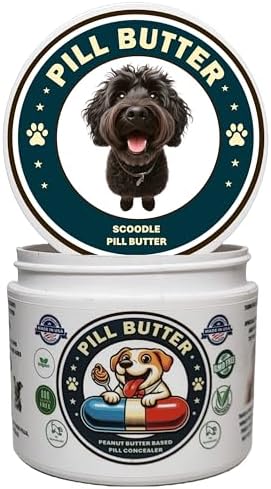 Peanut Butter Dog Pill Wrap - Scoodle Label