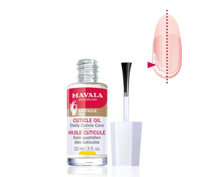 MAVALA Cuticle Oil Nail Care| Sulfate & Paraben Free | Cuticle Softener | Moisturizes Nail Bed | Improve Nail Appearance | Encourage Nail Growth | 0.3 Ounce