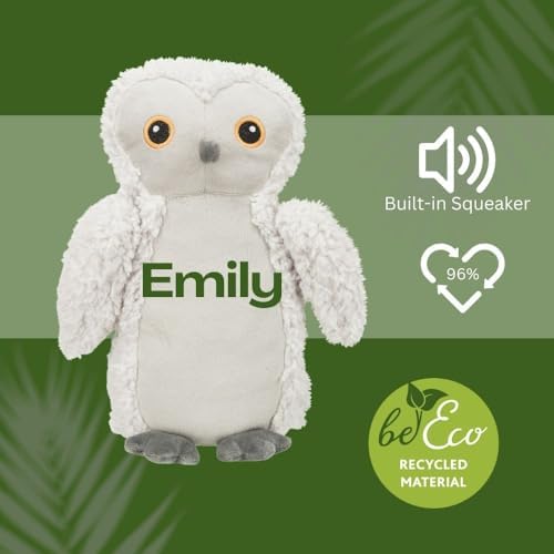TRIXIE Be Eco Emily The Owl Plush Dog Toy for All Dogs