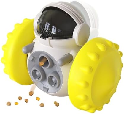 Pet Dog Treat Dispensing Toy Cat and Dog Intelligence Training Slow Feeder Toy for Medium Small Dogs Pet Educational Chase Toy