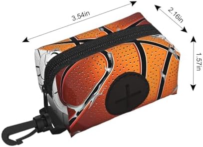 Basketball Wall Dog Poop Bag Holder Sport Ball Waste Bag Dispenser for Leash Portable Poop Bag Carrier Pouch for Dogs