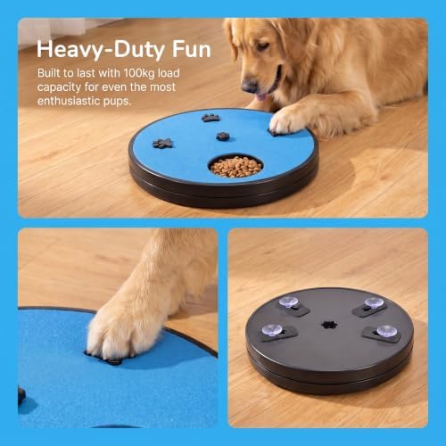 Dog Nail Scratch Board with Treat Box for Large&Small Dogs