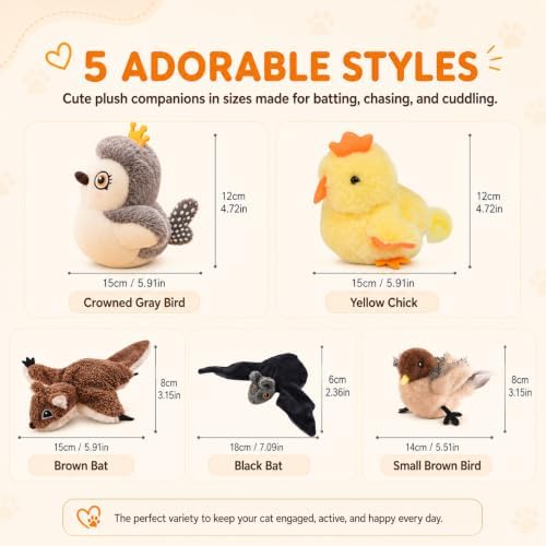 Flying Bat Dog Toy, 2026 New Halloween Flapping Wings Interactive Bird Pet Toy (Yellow)