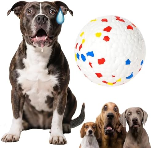 Dog Ball, 2.5 inch Dog Toy for Aggressive Chewers,ETPU Material Durable Ball for Launcher,Indestructible Bouncy Floating Balls for Dogs