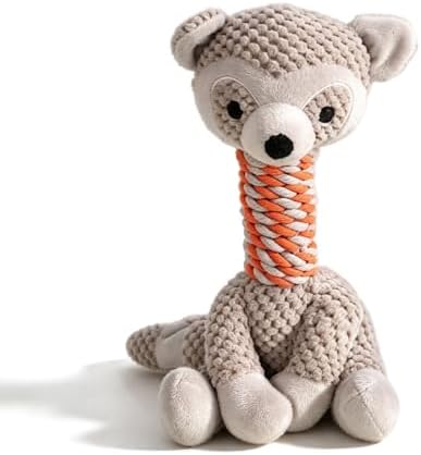 Interactive Dog Toys for Aggressive Chewers,Plush Squeaky Dog Toy (A)