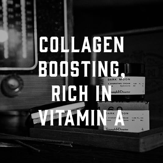 TRIUMPH & DISASTER | Dark Moon Hydrating Cream | Face Moisturizer - Night Cream for Men, 1.7 oz