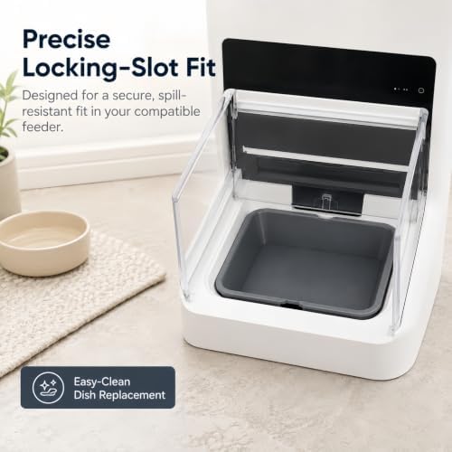 Replacement Cat Bowl Compatible with Petlibro RFID Smart Feeder PLAF301