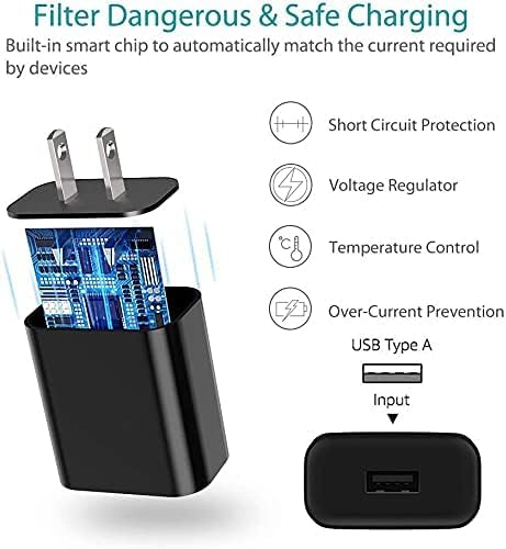 USB Charger Cord Charging Cable Compatible with Migipaws,Potaroma,AUKL,Cheerble,Valonii,ORSDA Interactive Cat Toys Wall Adapter