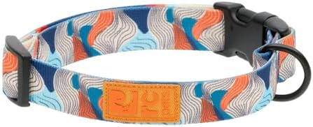 RC Pets Eco Clip Collar | Adjustable, Durable, Earth-Friendly | Large, 1-Inch, Riptide
