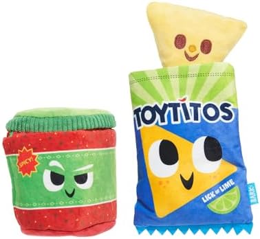 BarkBox Chomps and Salsa Dog Toy - Toy for Medium and Large Dogs