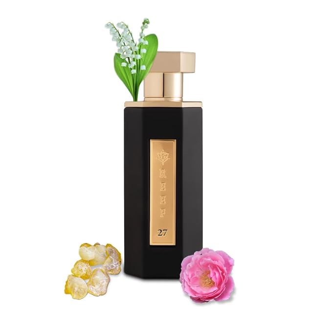 Reef Perfumes Luxury Unisex, Men's & Women's Perfume - Eau de Parfum 100ml (3.4oz) - Bold Long-Lasting Arabic-Inspired Scents (3.4OZ, Reef 27)