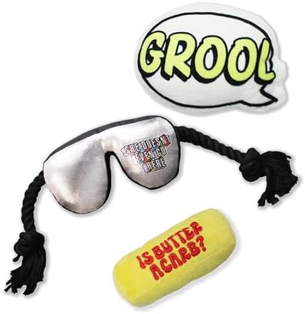 Mean Girls, Interactive Toy Bundle for Dogs, Catchphrase Dog Toy Set