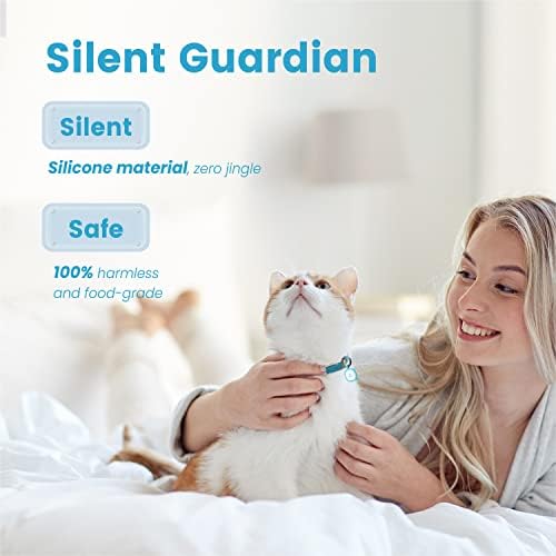Pawaii Dog ID Tag, Silent Silicone QR Code Tag, Scan Alerts, No App, 1 Pack