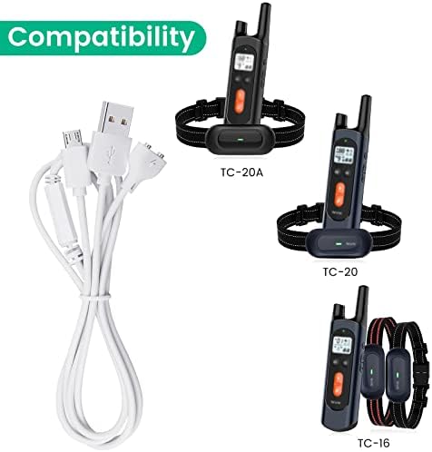 Collar Charger for NVK and for UKE Dog Training Collar, with Power Adapter