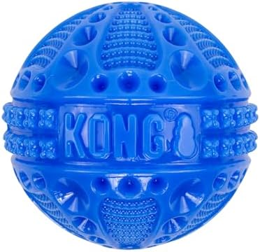 KONG CoreStrength Dog Toy – Ball – Durable Tough Chew Toy for Medium & Large Dogs – Textured Dental Chew for Teeth & Gums – Fetch & Interactive Play