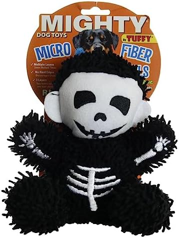 MIGHTY® 2 Pack Microfiber Medium Skeleton Ultra Durable Plush Dog Toy
