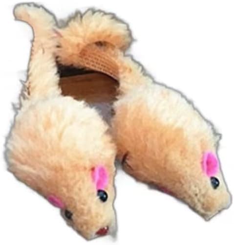 10pcs Mini Colorful Plush Cat Toys - Mice for Cats & Kittens