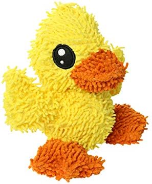 MIGHTY Tuffy Microfiber Medium Ball Duck Dog Toy