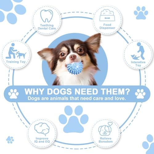 Puppy Toys - 7 Pack Puppies & Small Dogs Chew Toys for Teething,Relieves Teething Anxiety, Soft & Durable Interactive Toys, Not for Heavy Chewer