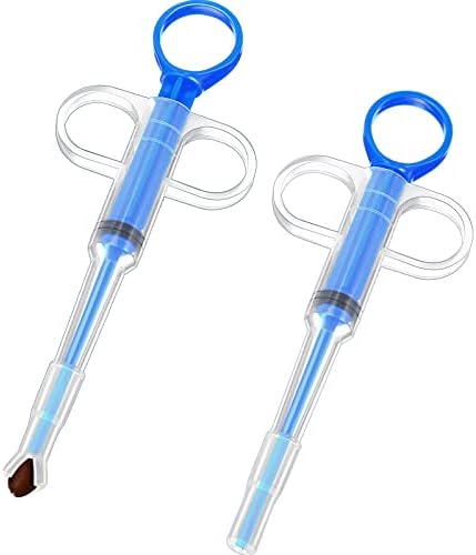 4 Pcs Pet Pill Plunger Popper for Small Cats Dogs