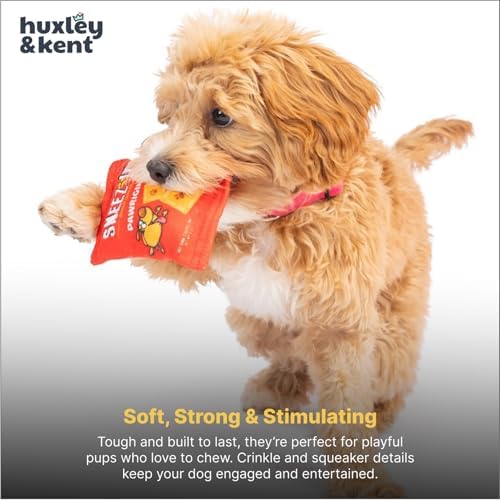 Huxley & Kent Tiny Tuff Plush Dog Toy, Sneez-It