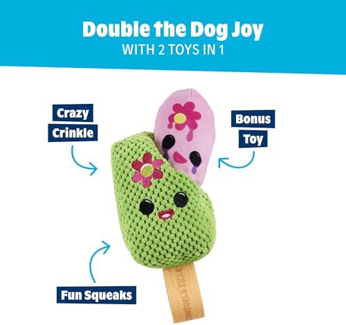 BarkBox BARK Consuela the Cactus Pop - 2-in-1 - Large