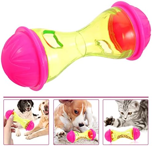 Ipetboom Dog Food Leaker Cat Interactive Toys for Indoor Cat Pets Treat Dispenser Food Toys Treat Dispenser Toy Pet Feeder Pet Toy Cars Toys Interactive Dog Plaything Puppy Abs Puzzle
