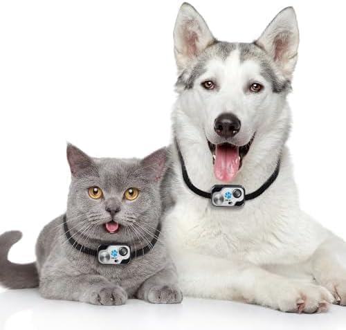 Genuine MS-5® Automatic Pet Door Collar 2-Pack, Tested & Certified by High Tech Pet with 6 Free Preimum Batteries. Complies with Power Pet Door Performance Warranty.