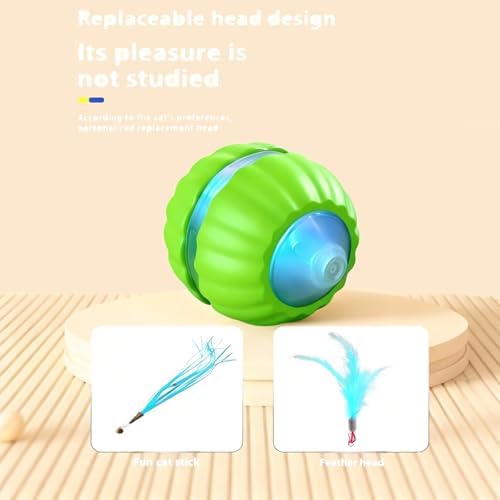 Interactive Cat Toys for Indoor Cats,Automatic Moving Kitten Toys