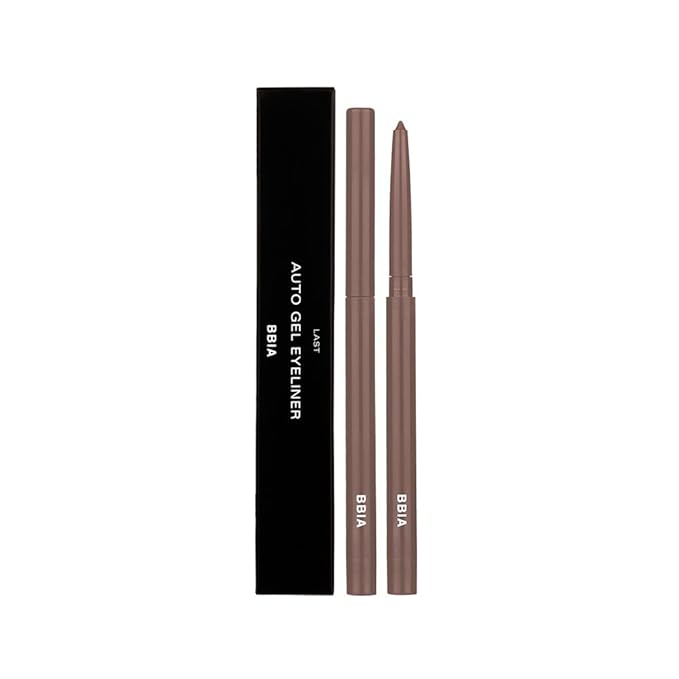 BBIA Last Auto Gel Eyeliner 17 Color – Multi-Use Longwear & Waterproof Mechanical Eye Liner Easy Drawing with Smooth Texture Smudge-Resistant Shadow & Glitter Vegan Korea Eye Makeup (06 CHOCO MOUSSE)