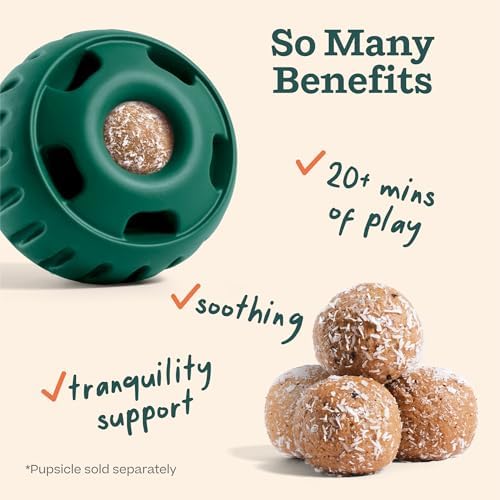 WOOF Pupsicle Refill Pops for Calming - Long-Lasting Refills for The Pupsicle Toy to Promote Calm - Calming Dog Treats - Magnesium for Dogs- XL Pops - 5 Count - 2 Pack