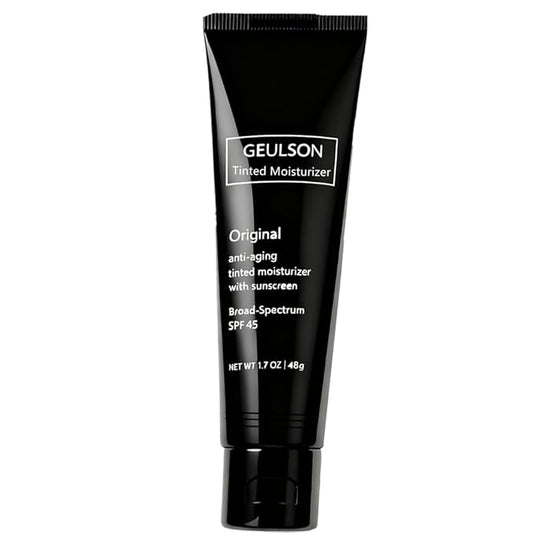Skincare Intellishe Original SPF 45, Anti-Aging Tinted Sunscreen for Face, Daily Moisturizer with SPF, Anti-Wrinkle with Peptides & Vitamin C, Hydrating Broad-Spectrum Sunscreen Geulson, 1.70oz