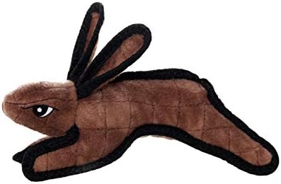 TUFFY® 6 Pack Lobster Dinosaur Rabbit Gear Ring Bear 3Way Tug Dog Toys