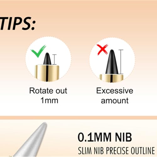 BONNIE CHOICE 2Pcs Black Gel Eyeliner Pencil, Halloween Makeup Waterproof Long Wear Natural Eye Lip Face Paint Stick Smudge Proof Matte Liquid Eyeliner Cream Black Smokey Eye Liners Eyeshadow Crayon
