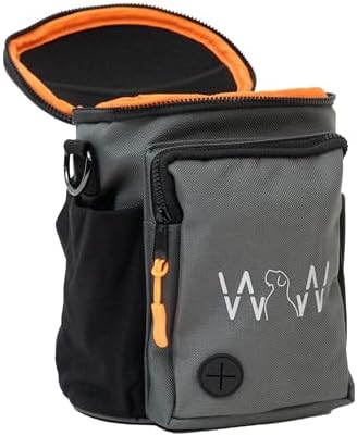 Quickdraw XL Dog Training Treat Pouch, Orange