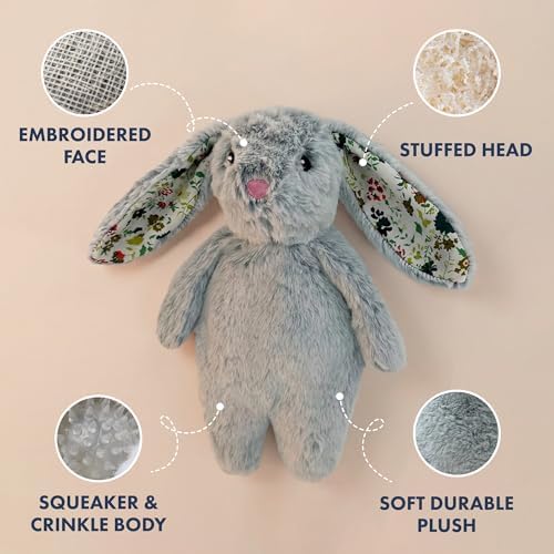 Petlou 13" Floppy Rabbit-French Blue