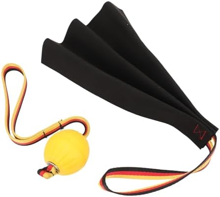 Fockety Leather Bite Rag, Thick and Sturdy Puppy Bite Rag for Dog Training, Dog Leather Bite Rag for Small Medium Large Dogs Interactive Play Tug Toy