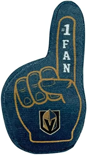 NHL LAS VEGAS GOLDEN KNIGHTS 3pc Cat Toy Set - Jersey, Hockey Puck & #1 Fan Toys, Filled with Catnip. Team Logo