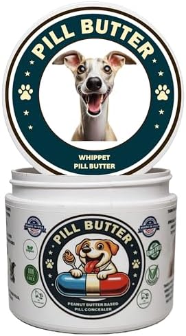 Peanut Butter Dog Pill Wrap - Whippet Label
