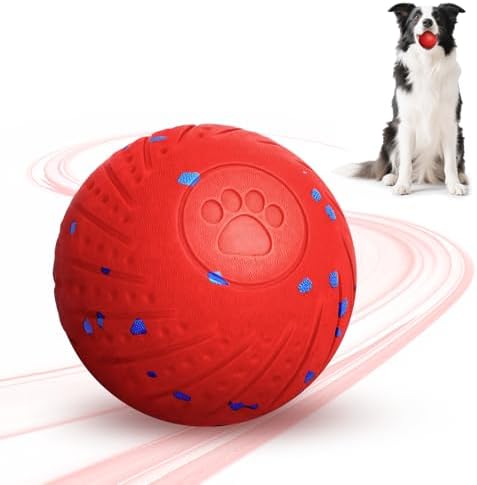 Interactive Dog Ball, Smart Interactive Dog Toys for Medium and Large Dogs