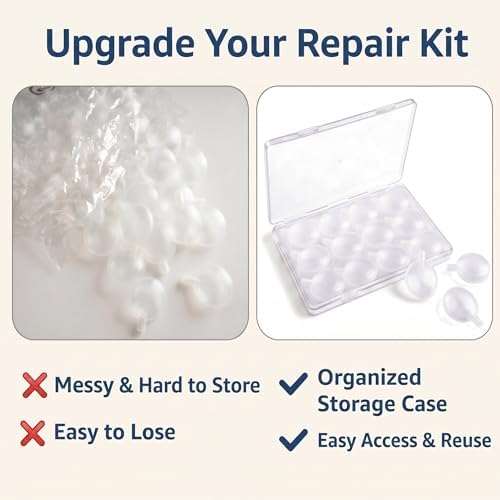 Premium Dog Squeaker Replacement 20 Pack – Squeakers for Dog Toys, 30mm Sizes, DIY Pet Toy Repair Insert, Replacement Squeaky Noise Maker