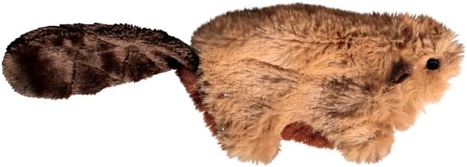 KONG Refillables Catnip Toys, Assorted 2-Pack – Plush Cat Toys with Refillable Catnip Pouch & Premium North American Catnip (Beaver 2 Pack)