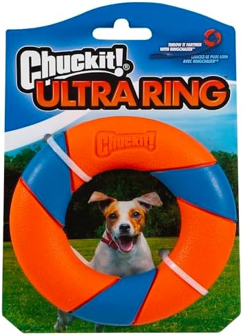Chuckit! UltraRing Fetch and Chase Outdoor Dog Toy All Breeds