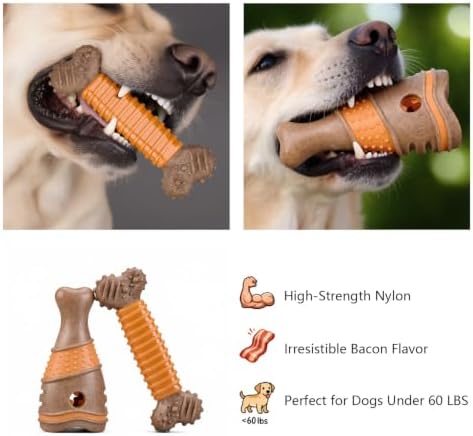 Dog Puzzle Chew Toy Durable Interactive Nylon Toys