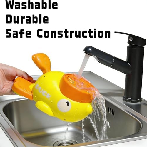 Duck Dog Treat Dispenser Toy for Small Breeds - Interactive Slow Feeder Puzzle & Food Dispensing Toy, Mental Stimulation Puppy Chew Toy for Healthy Digestion & IQ Training