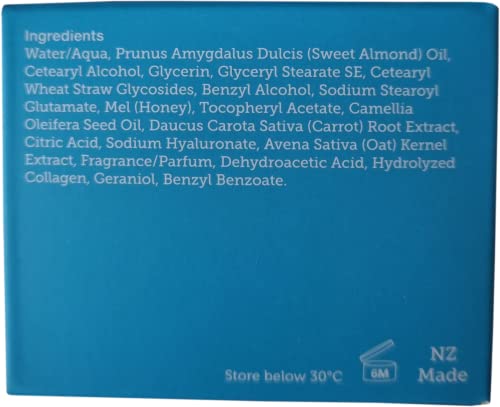 Manuka Lane Hyaluronic Acid Day Cream for Face and Neck with Oat Kernel Extract, Camellia Seed Oil & Sweet Almond Oil | Plant Based Formula | Carefully formulated to keep your skin young and healthy!