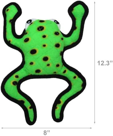 TUFFY® 2 Pack Phrog Squid Ultra Durable Plush Dog Toys