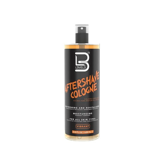 L3 Level 3 After Shave Spray Cologne - Softens Skin - Refreshes and Relieves Face and Skin - Moisturizing Formula Level Three After Shaving